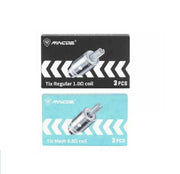 Genuine Rincoe Tix mesh replacement coils, 0.8 ohm and 1.0 ohm atomizer heads for Rincoe Tix pod system